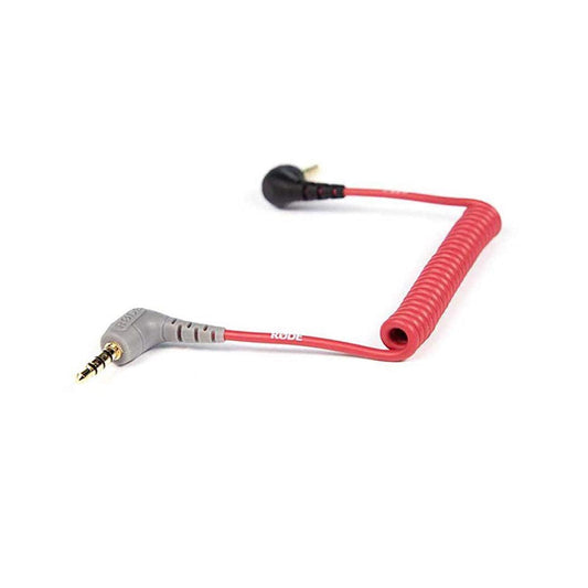 Rode SC7 3.5mm TRS to TRSS Patch Cable For Tablet, Smartphone (Red, Black, Grey) - Triveni World