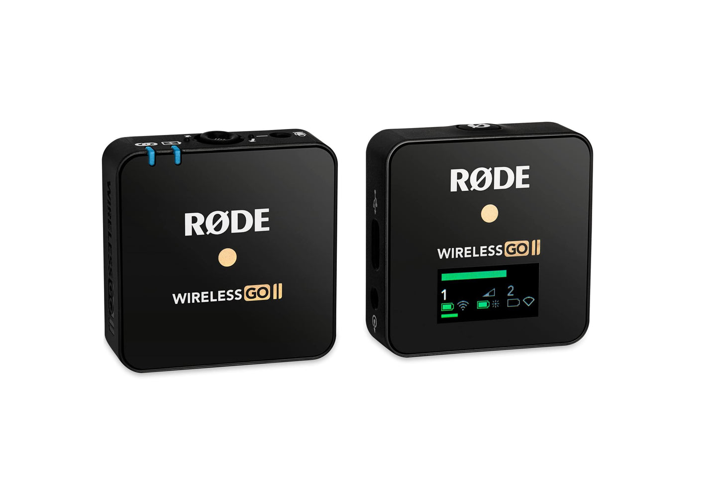 Rode Wireless GO II Single Channel Wireless Microphone System, Black (Model Number : Wireless Go II Single) - Triveni World