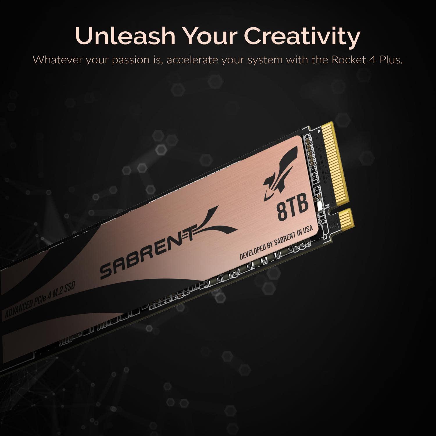 Sabrent 8TB Rocket 4 Plus NVMe 4.0 Gen4 PCIe M.2 Internal SSD Extreme Performance Solid State Drive R/W 7100/6600MB/s (SB-RKT4P-8TB) - Triveni World