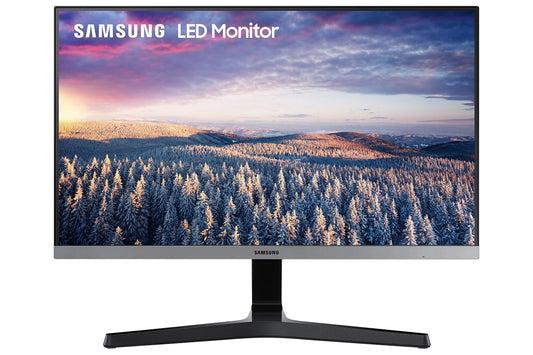 Samsung 27-inch(68.6cm) FHD 1920 x 1080 PixelsMonitor, IPS, 75 Hz, Bezel Less Design, AMD FreeSync, Flicker Free, HDMI, D-sub, (LS27R354FHWXXL, Dark Blue Gray) - Triveni World