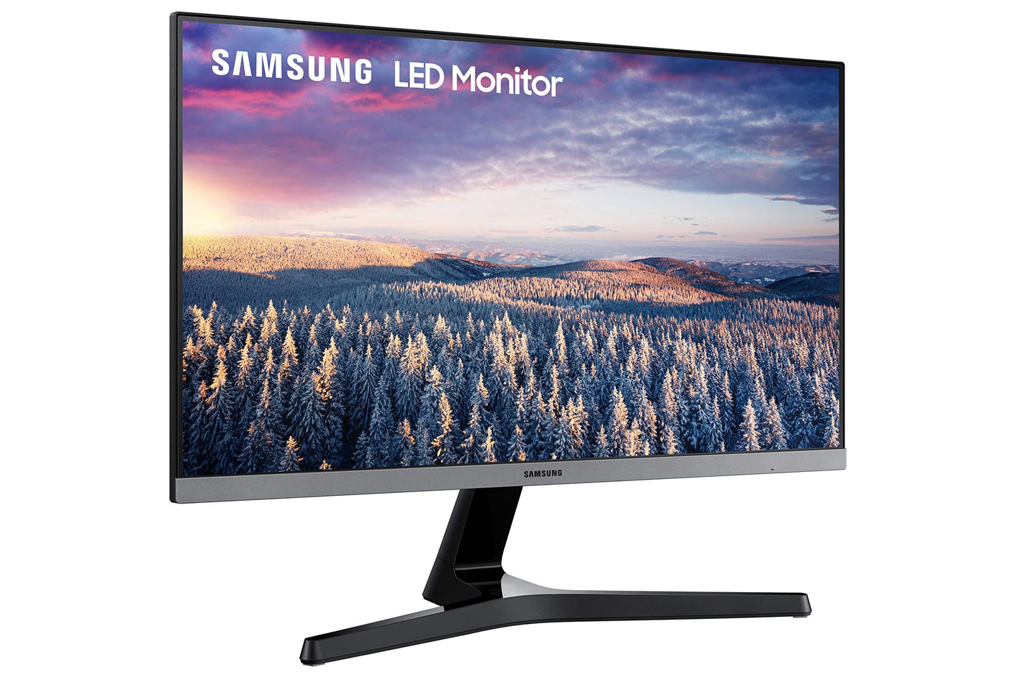 Samsung 27-inch(68.6cm) FHD 1920 x 1080 PixelsMonitor, IPS, 75 Hz, Bezel Less Design, AMD FreeSync, Flicker Free, HDMI, D-sub, (LS27R354FHWXXL, Dark Blue Gray) - Triveni World