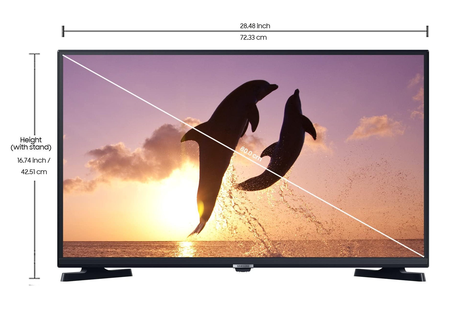 Samsung 80 cm (32 inches) HD Ready Smart LED TV UA32T4380AKXXL (Glossy Black) - Triveni World