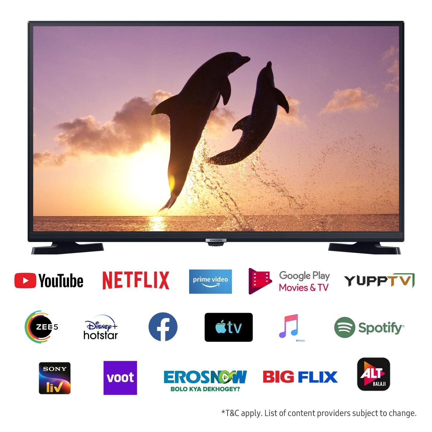 Samsung 80 cm (32 inches) HD Ready Smart LED TV UA32T4380AKXXL (Glossy Black) - Triveni World