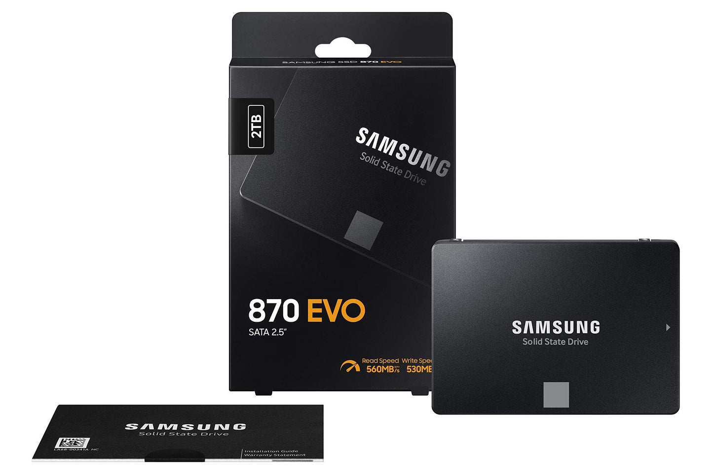 Samsung 870 EVO 2TB SATA 6.35 cm (2.5") Internal Solid State Drive (SSD) (MZ-77E2T0) - Triveni World