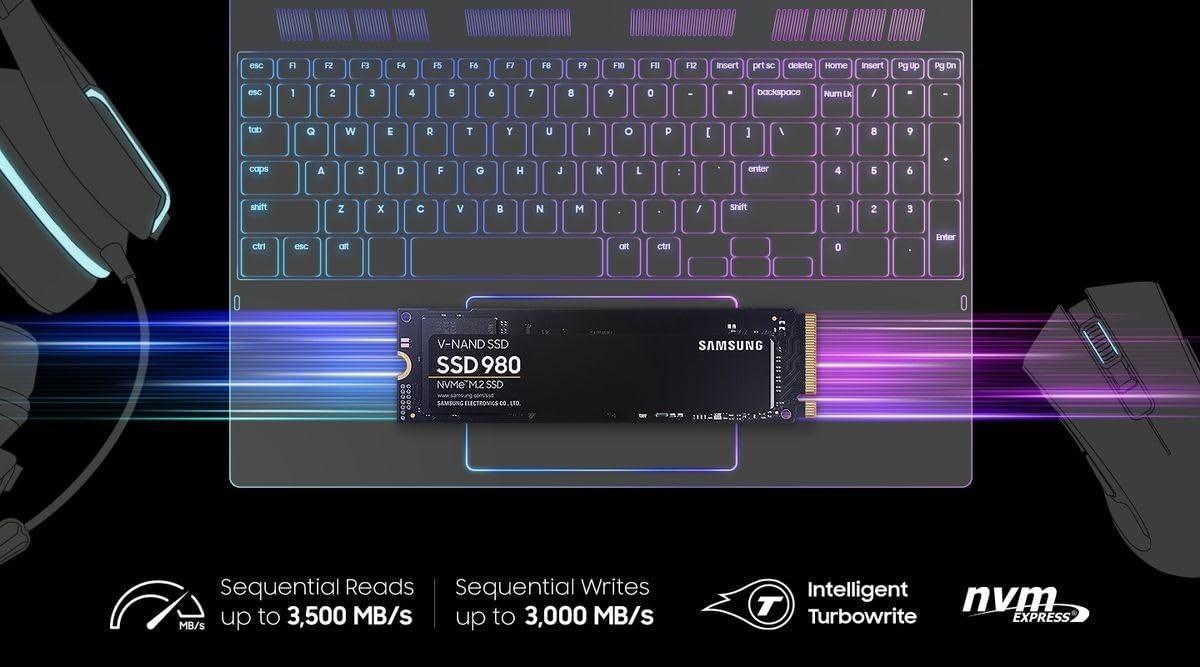 Samsung 980 1TB Up to 3,500 MB/s PCIe 3.0 NVMe M.2 (2280) Internal Solid State Drive (SSD) (MZ-V8V1T0) - Triveni World