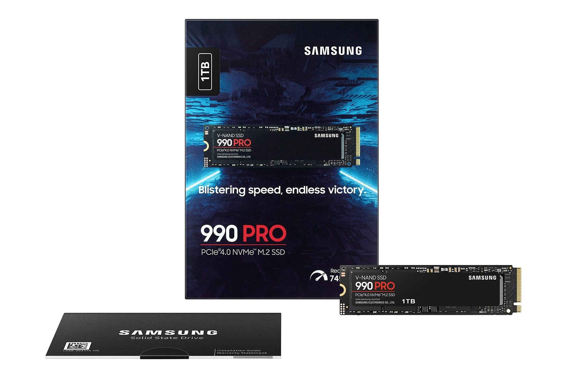 Samsung 990 PRO SSD 1TB PCIe 4.0 M.2 Internal Solid State Drive, Fastest Speed for Gaming, Heat Control, Direct Storage and Memory Expansion for Video Editing, Heavy Graphics, MZ-V9P1T0B - Triveni World