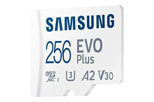 Samsung EVO Plus 256GB microSDXC UHS-I U3 130MB/s Full HD & 4K UHD Memory Card with Adapter (MB-MC256KA) - Triveni World