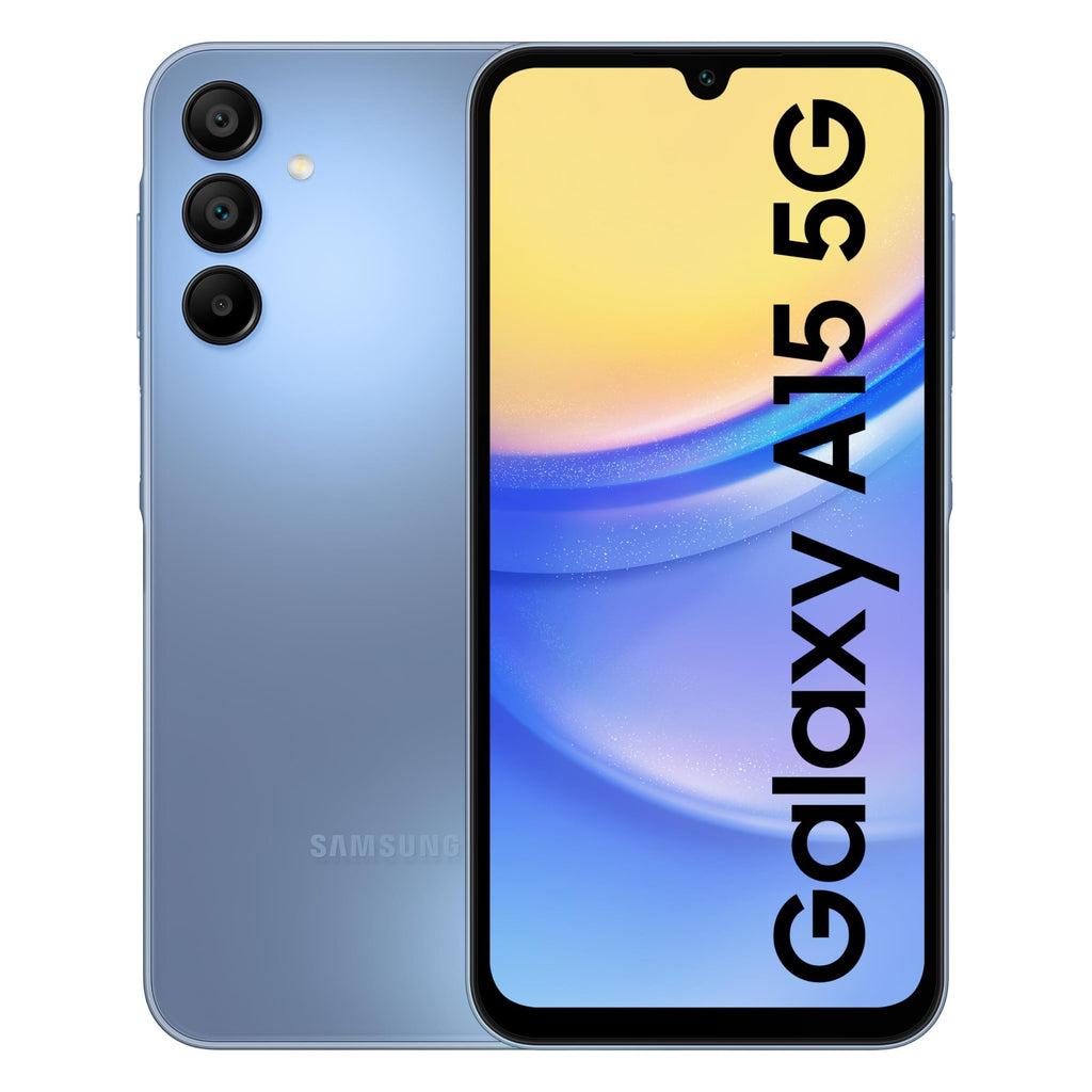 Samsung Galaxy A15 5G (Blue, 6GB, 128GB Storage) | 50 MP Main Camera | Android 14 with One UI 6.0 | 12GB Expandable RAM | MediaTek Dimensity 6100+ | 5000 mAh Battery - Triveni World