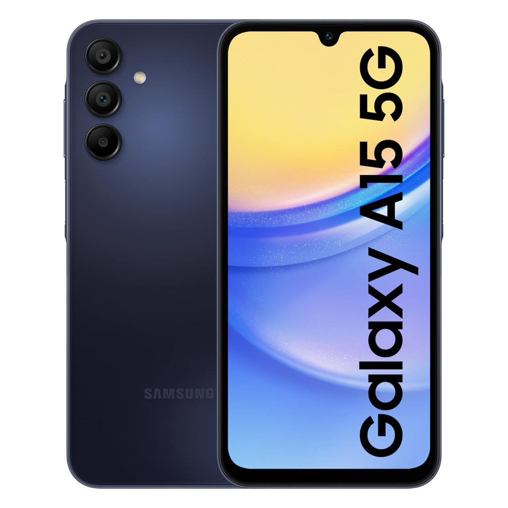 Samsung Galaxy A15 5G (Blue Black, 6GB, 128GB Storage) | 50 MP Main Camera | Android 14 with One UI 6.0 | 12GB Expandable RAM | MediaTek Dimensity 6100+ | 5000 mAh Battery - Triveni World