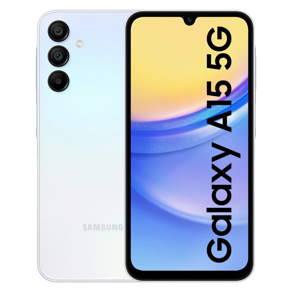 Samsung Galaxy A15 5G (Light Blue, 6GB, 128GB Storage) | 50 MP Main Camera | Android 14 with One UI 6.0 | 12GB Expandable RAM | MediaTek Dimensity 6100+ | 5000 mAh Battery - Triveni World