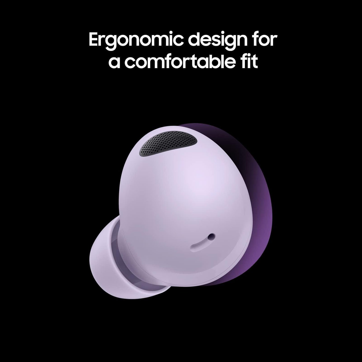 Samsung Galaxy Buds2 Pro, with Innovative AI Features, Bluetooth Truly Wireless in Ear Earbuds with Noise Cancellation (Bora Purple) - Triveni World