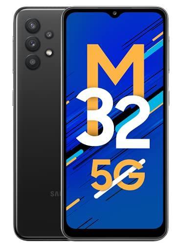 Samsung Galaxy M32 5G (Slate Black, 6GB RAM, 128GB Storage) | Dimensity 720 Processor | 5000mAh Battery| Knox Security - Triveni World