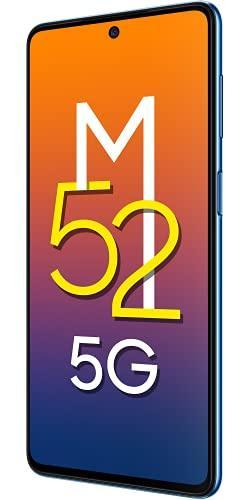 Samsung Galaxy M52 5G (ICY Blue, 8GB RAM, 128GB Storage) Latest Snapdragon 778G 5G | sAMOLED 120Hz Display - Triveni World