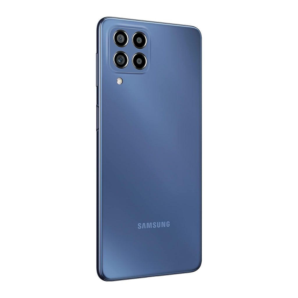 Samsung Galaxy M53 5G (Deep Ocean Blue, 6GB, 128GB Storage) | 108MP | sAmoled+ 120Hz | 12GB RAM with RAM Plus | Without Charger - Triveni World