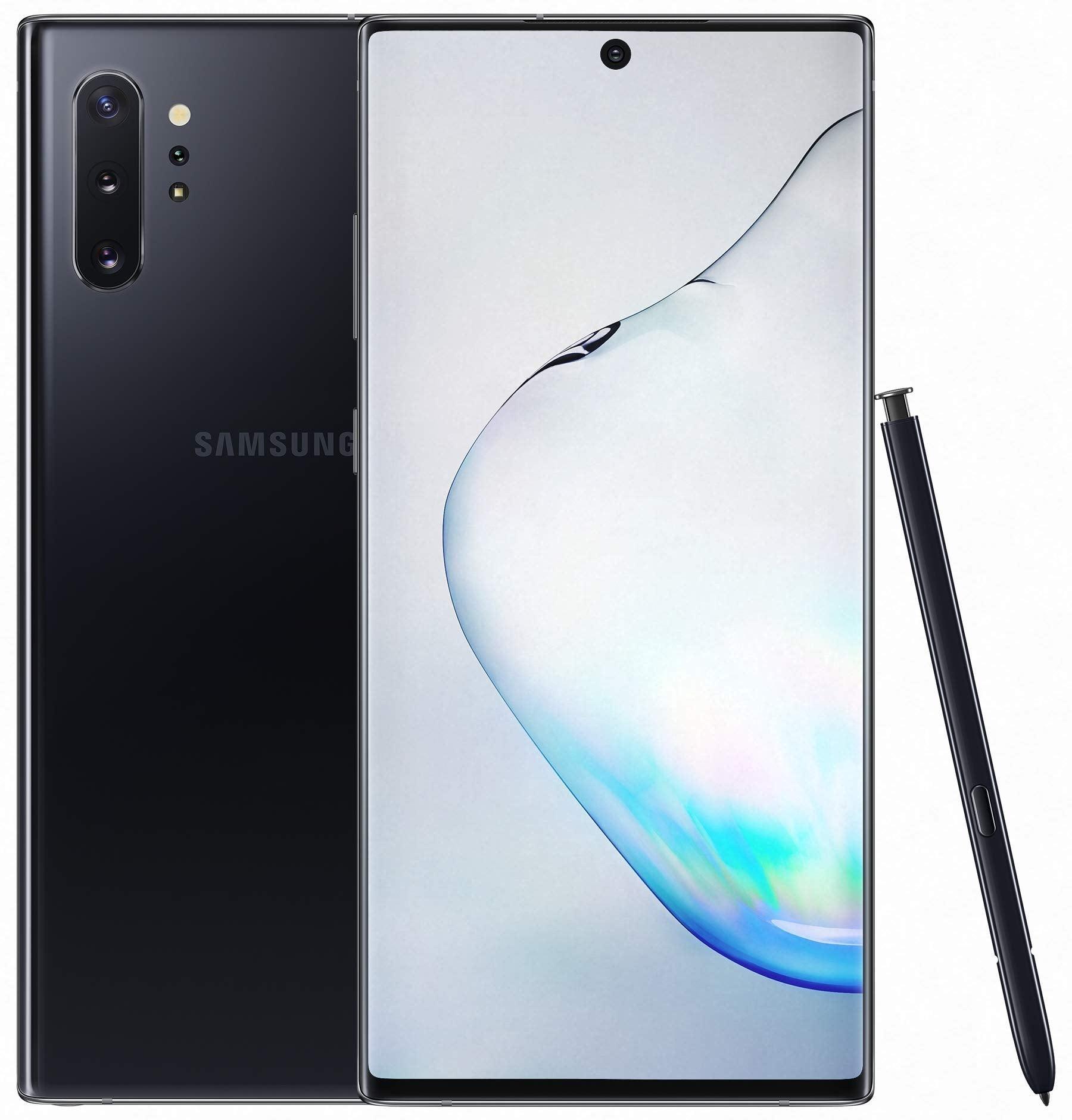 Samsung Galaxy Note10+ (Aura Black, 12GB RAM, 256GB Storage) - Triveni World