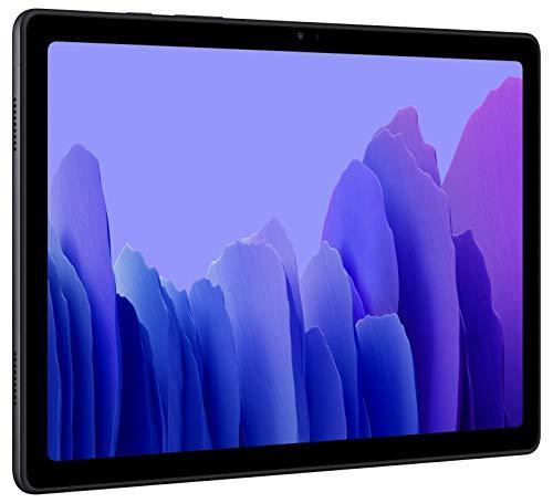 Samsung Galaxy Tab A7 26.31 cm (10.4 inch), Slim Metal Body, Quad Speakers with Dolby Atmos, RAM 3 GB, ROM 32 GB Expandable, Wi-Fi+4G, Grey - Triveni World