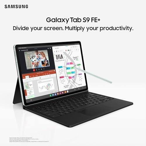 Samsung Galaxy Tab S9 FE 27.69 cm (10.9 inch) Display, RAM 6 GB, ROM 128 GB Expandable, S Pen in-Box, Wi-Fi, IP68 Tablet, Gray - Triveni World