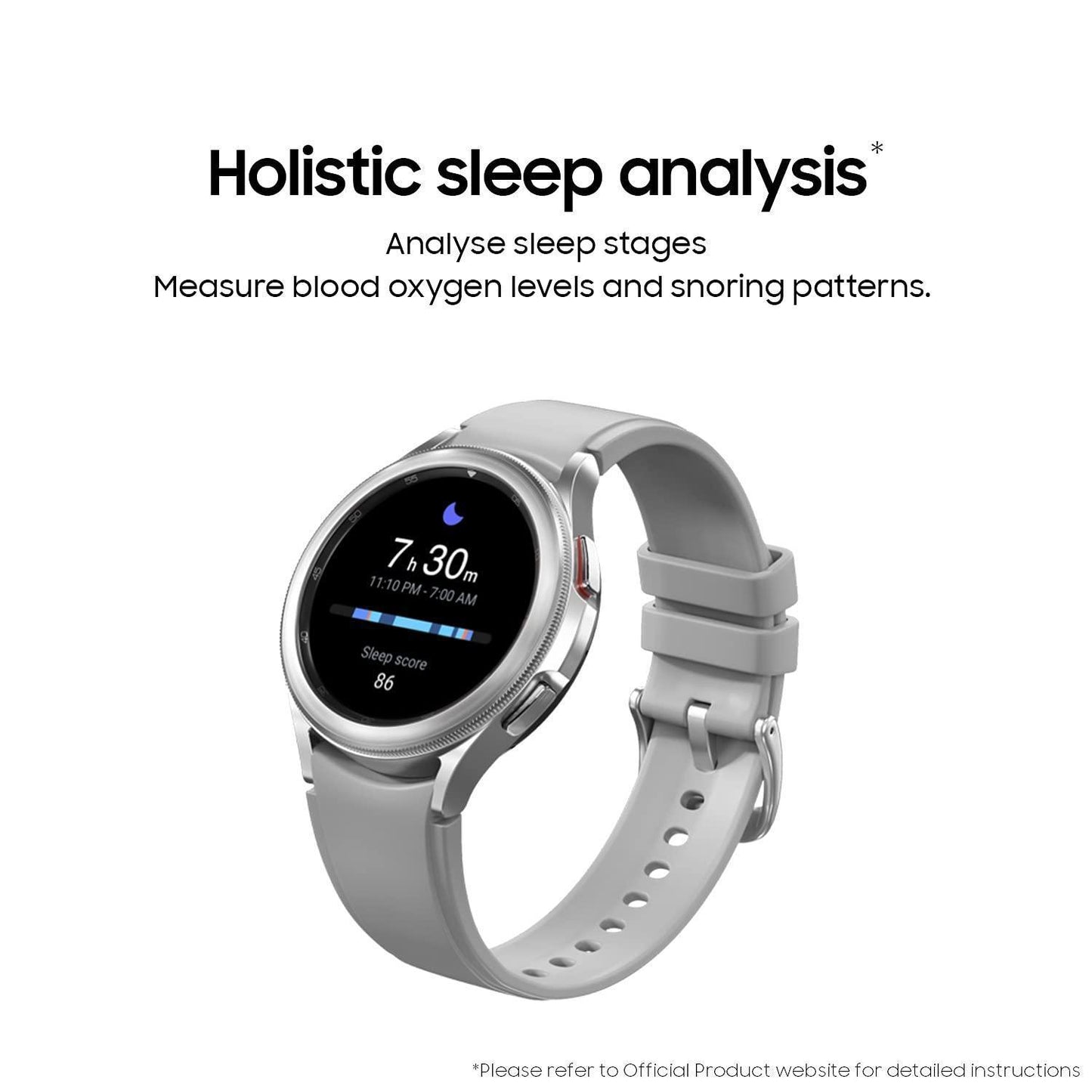 Samsung Galaxy Watch4 Classic LTE (4.6cm, Silver, Compatible with Android only) - Triveni World