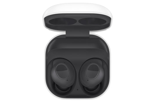 Samsung Galaxy Wireless Buds FE (in Ear) (Graphite)|Powerful Active Noise Cancellation | Enriched Bass Sound | Ergonomic Design | 6-21 Hrs Play Time - Triveni World