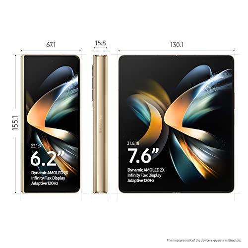 Samsung Galaxy Z Fold4 5G (Beige, 12GB RAM, 512GB Storage) with No Cost EMI/Additional Exchange Offers - Triveni World