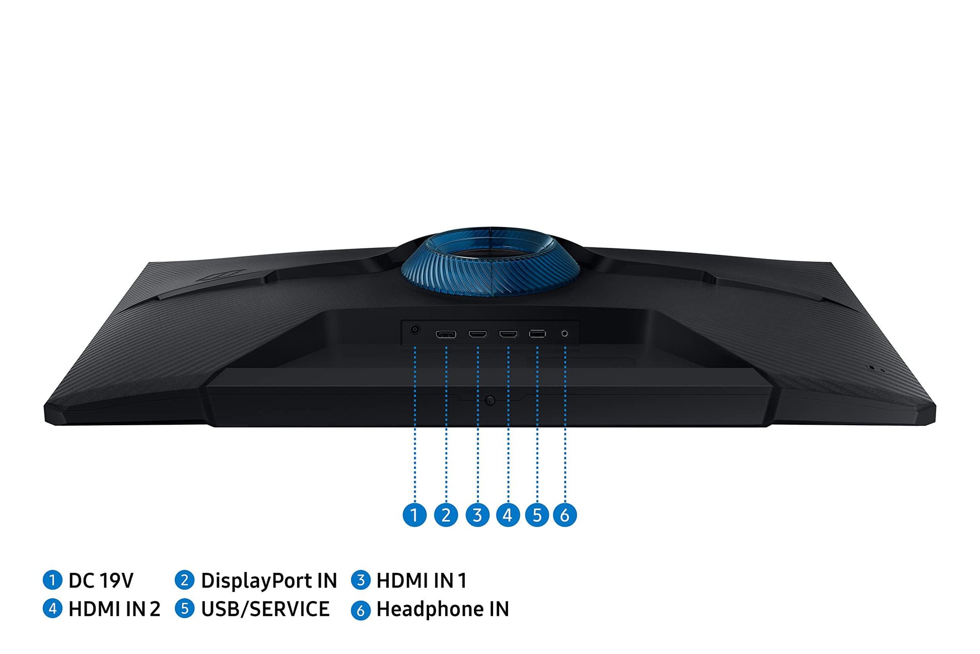 Samsung Odyssey G5 Gaming Monitor 80cm (32") QHD 2560 X 1440, 165 Hz, 1ms(MPRT), HDR10, AMD Freesync, DP, HDMI, Height, Tilt, Pivot Adjust Stand, Bezel Less, Eye-Saver, LS32CG510EWXXL, Black - Triveni World