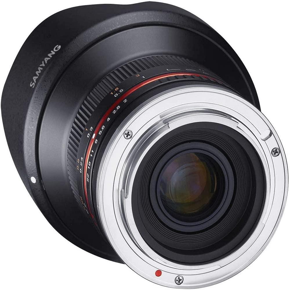 Samyang 12mm F2.0 NCS CS Photo Manual Camera Lens for Sony E Mount (Black) - Triveni World