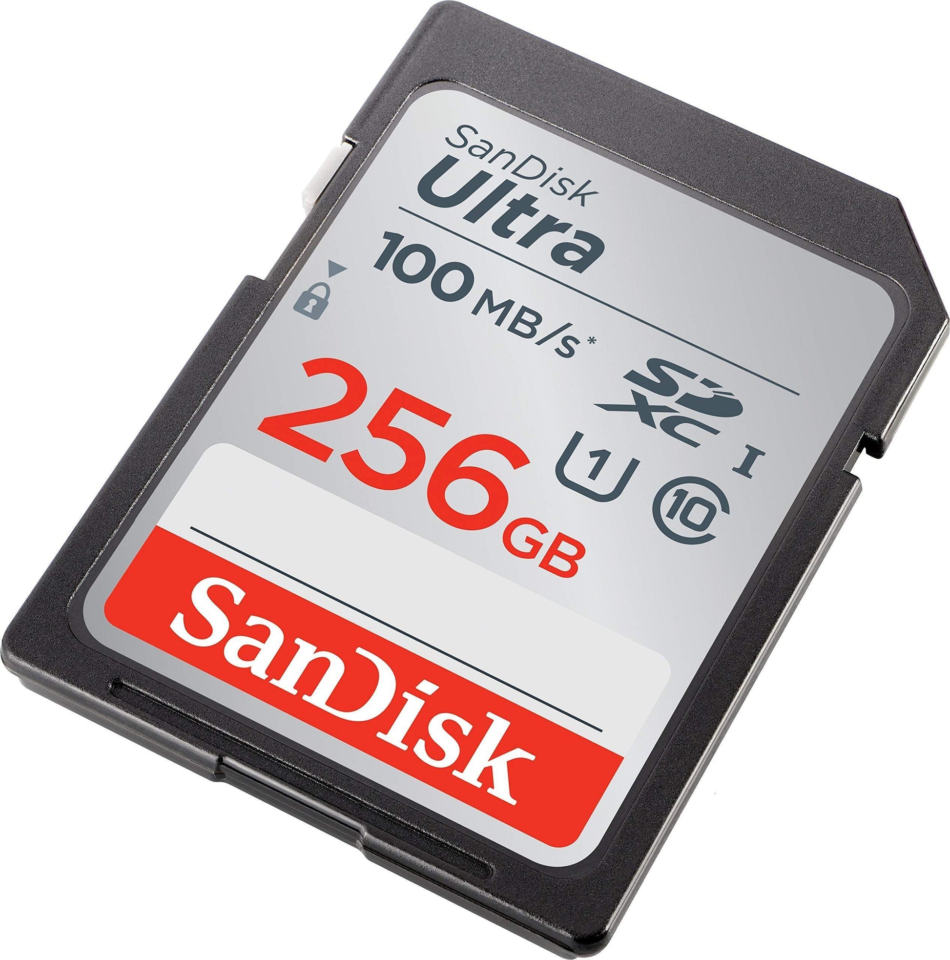 SanDisk 256GB Ultra SDXC UHS-I Memory Card - 100MB/s, C10, U1, Full HD, SD Card - SDSDUNR-256G-GN6IN - Triveni World