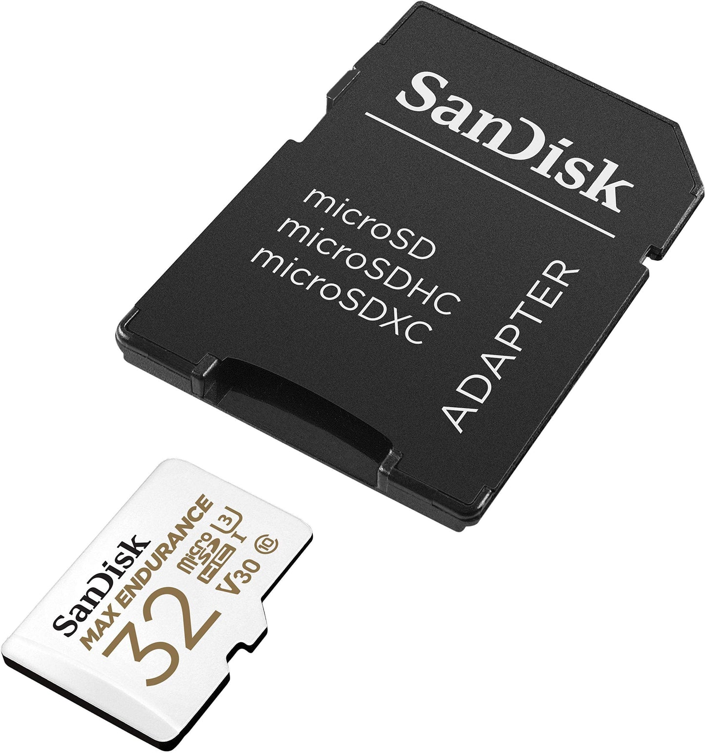 SanDisk 32GB MAX Endurance microSDHC™ Card with Adapter for 4K Video on Dashcams and Video Surveillance Cameras - Triveni World