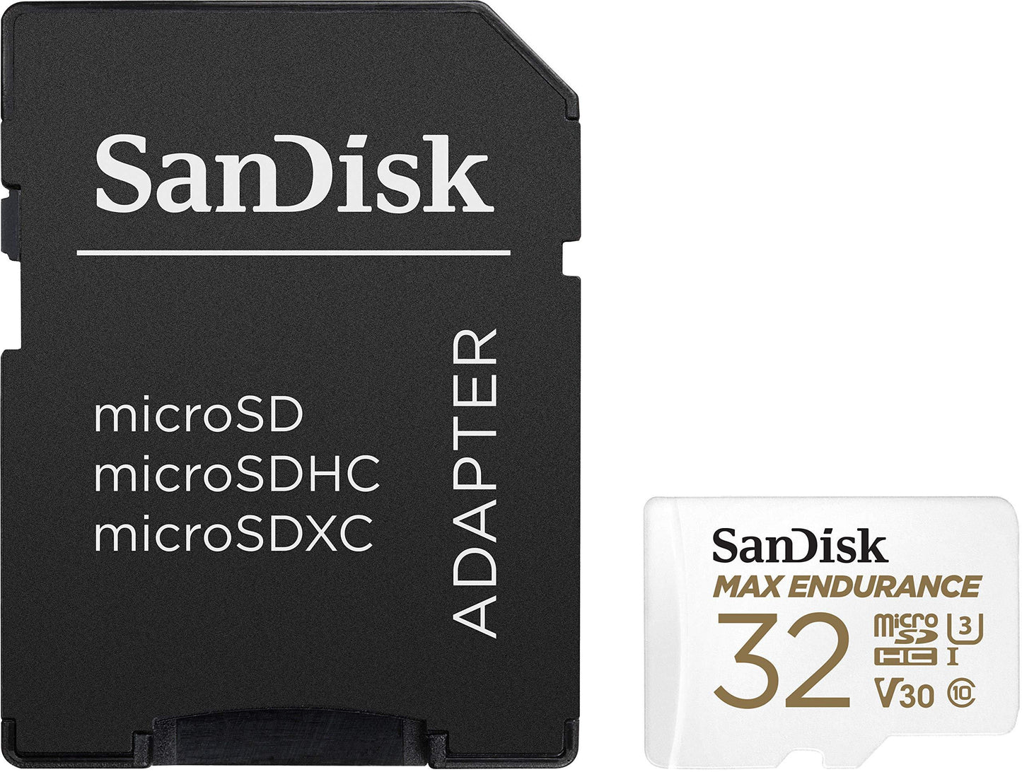 SanDisk 32GB MAX Endurance microSDHC™ Card with Adapter for 4K Video on Dashcams and Video Surveillance Cameras - Triveni World