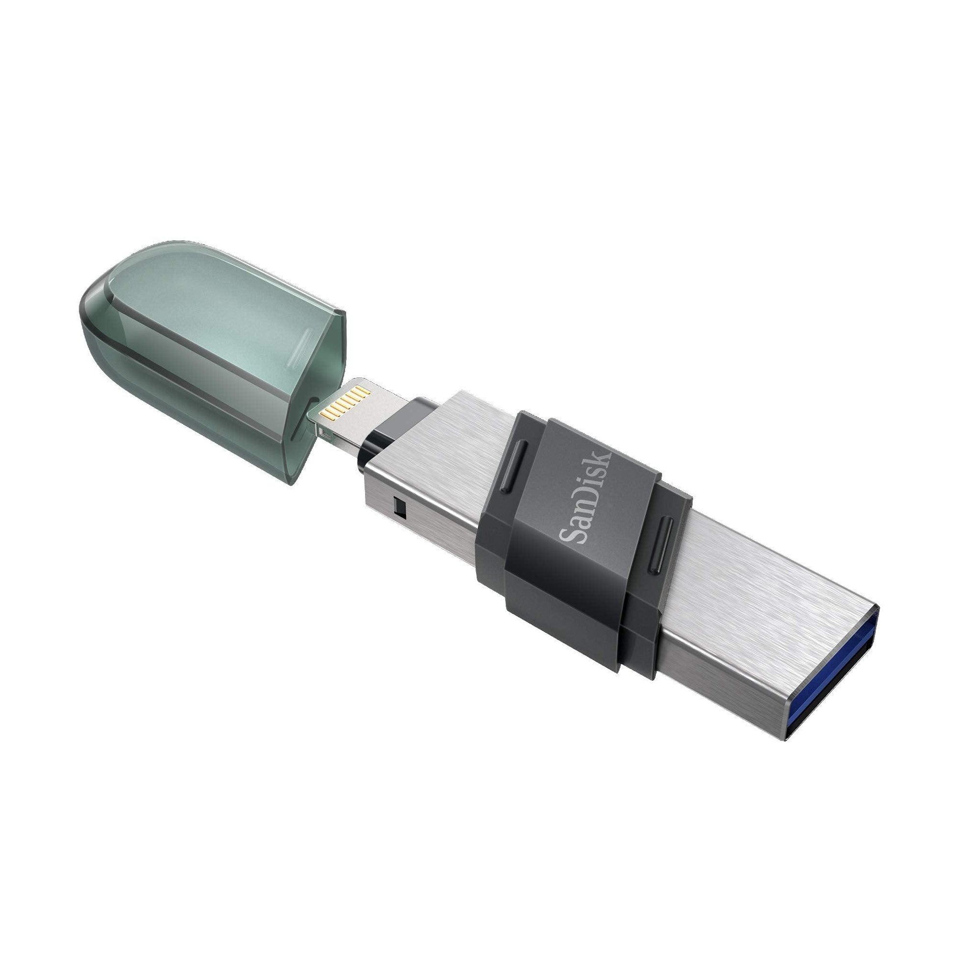 SanDisk iXpand Flash Drive Flip USB 3.0/USB 3.1 Gen 1 256GB for iOS and Windows. - Triveni World