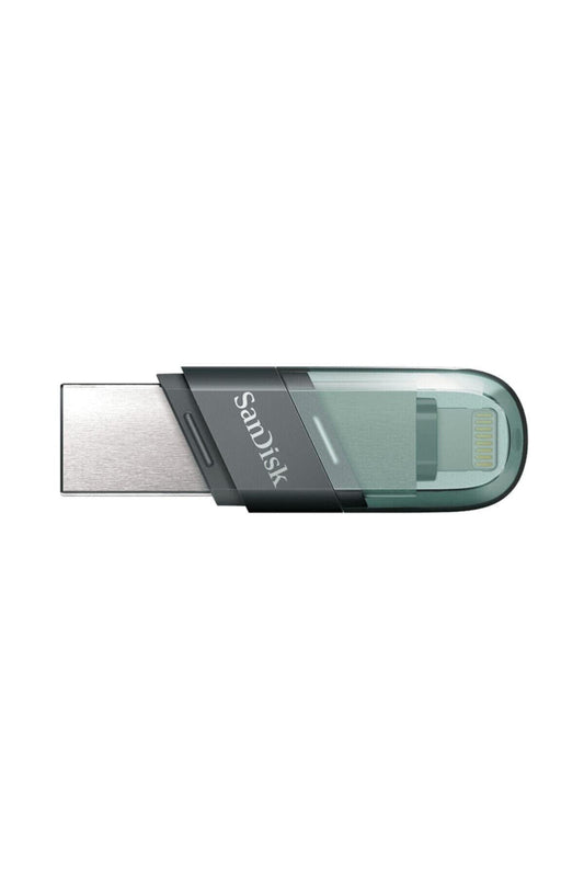 SanDisk iXpand USB 3.0 Flash Drive Flip 128GB for iOS and Windows, Metalic - Triveni World