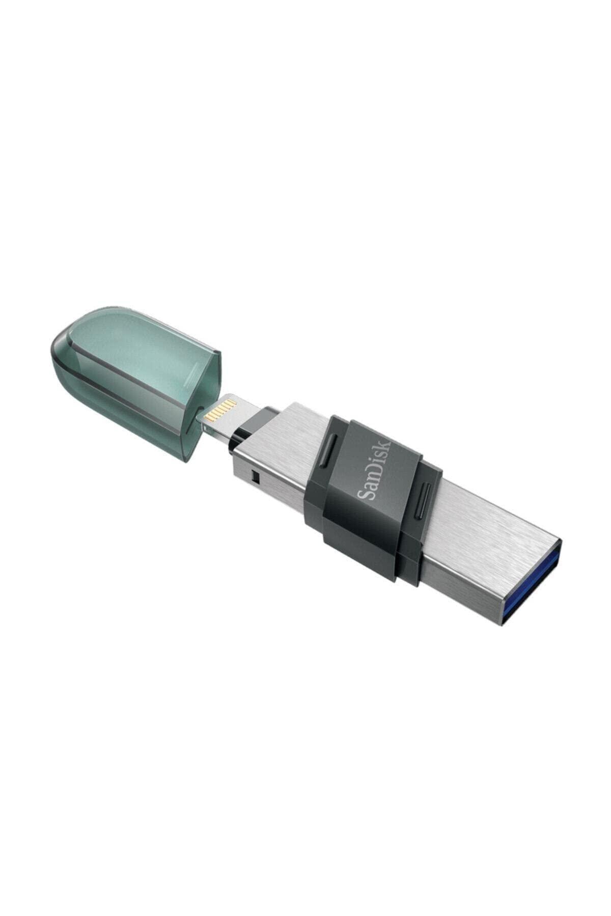 SanDisk iXpand USB 3.0 Flash Drive Flip 128GB for iOS and Windows, Metalic - Triveni World