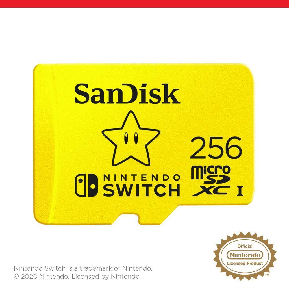 SanDisk microSDXC™ UHS-I Card for Nintendo Switch™ - 256GB, Up to 100MB/s Read; up to 90MB/s Write - Triveni World