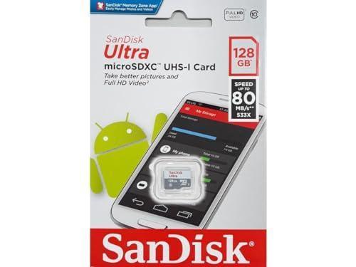 SanDisk SanDisk Ultra SDSQUNS-128G-GN6MN 128GB 80MB/s UHS-I Class 10 microSDXC Card - Triveni World