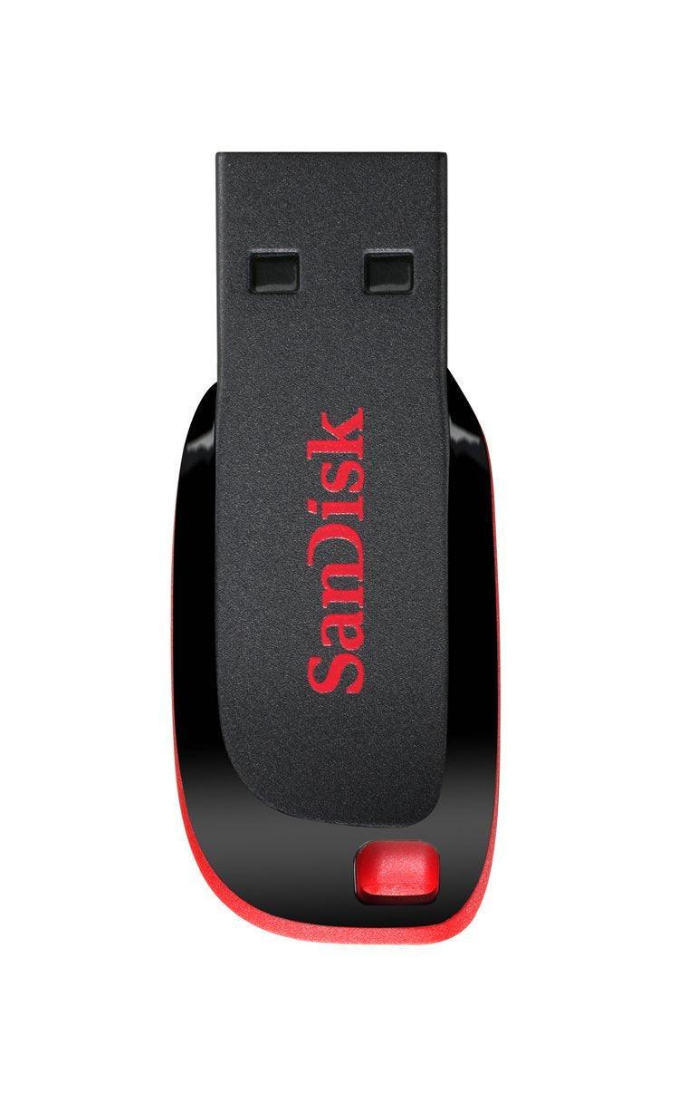 SanDisk SDCZ50-128G-I35 USB2.0 128 GB Pen Drive (Red and Black) - Triveni World