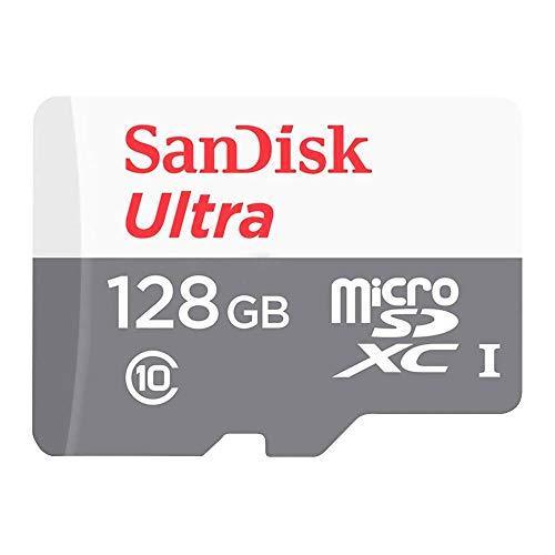 SanDisk Ultra 128GB 100MB/s UHS-I Class 10 microSDXC Card SDSQUNR-128G-GN6MN - Triveni World