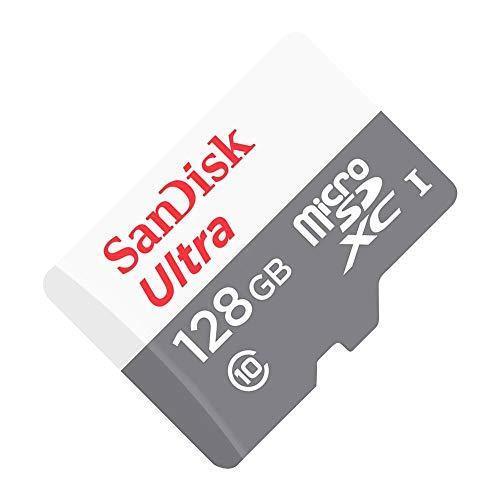 SanDisk Ultra 128GB 100MB/s UHS-I Class 10 microSDXC Card SDSQUNR-128G-GN6MN - Triveni World