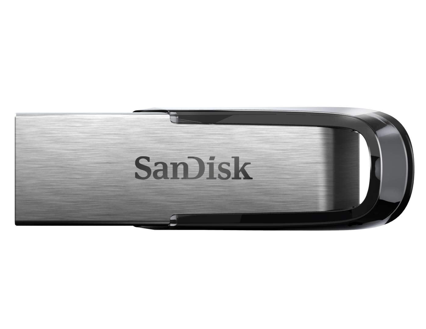 SanDisk Ultra Flair 128GB USB 3.0 Pen Drive, Silver Black - Triveni World