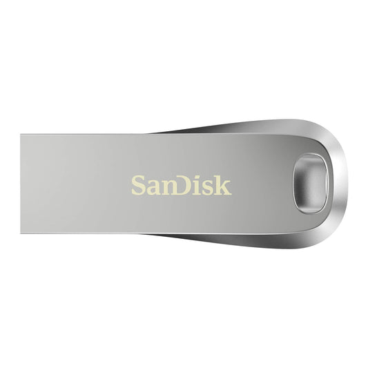 SanDisk Ultra Luxe USB 3.1 Flash Drive 64GB, Upto 150MB/s, All Metal, Metallic Silver - Triveni World