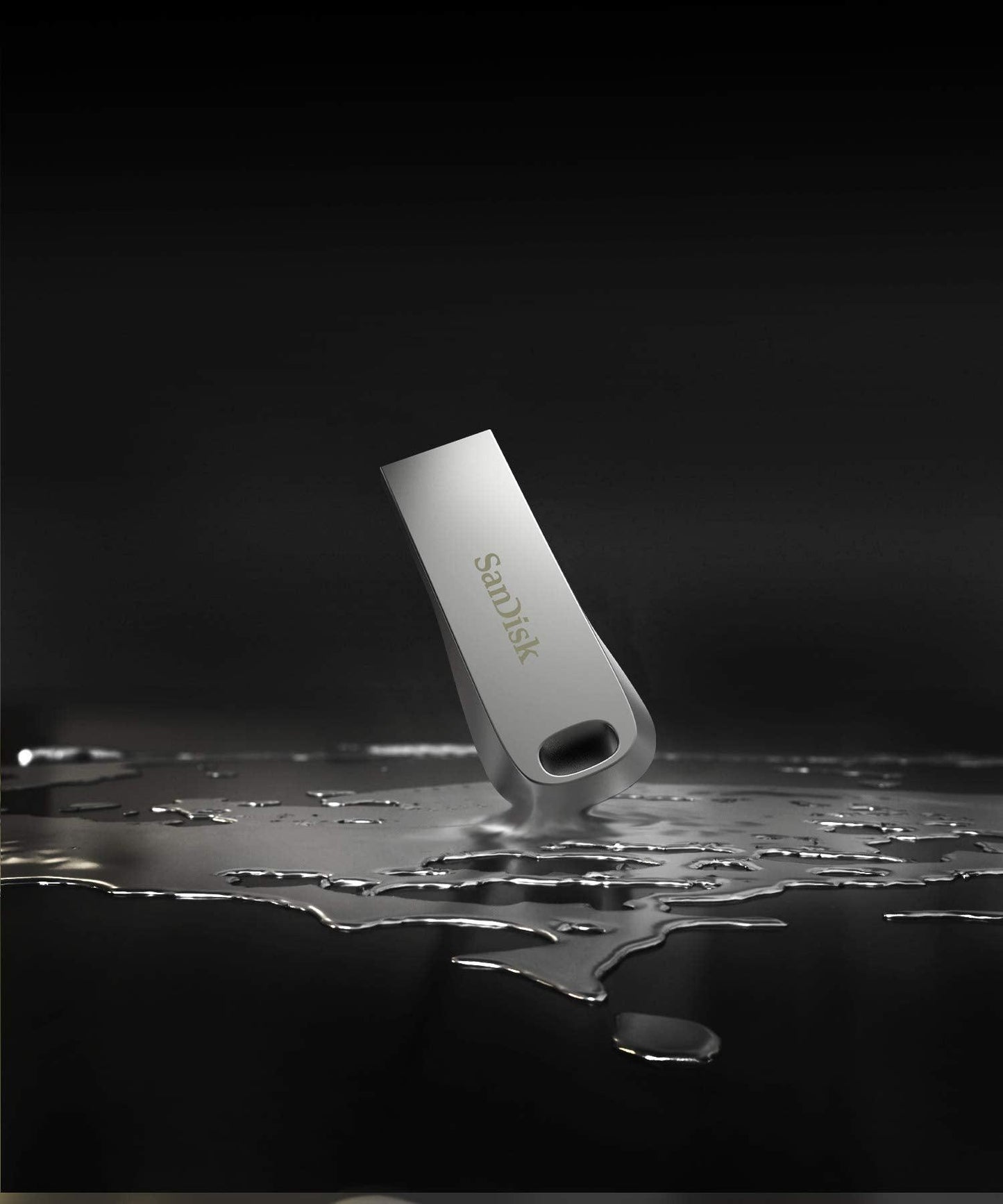 SanDisk Ultra Luxe USB 3.1 Flash Drive 64GB, Upto 150MB/s, All Metal, Metallic Silver - Triveni World