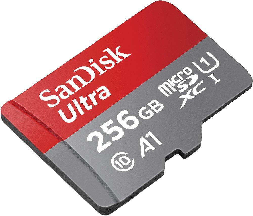 SanDisk Ultra microSD UHS-I Card 256GB, 120MB/s R - Triveni World