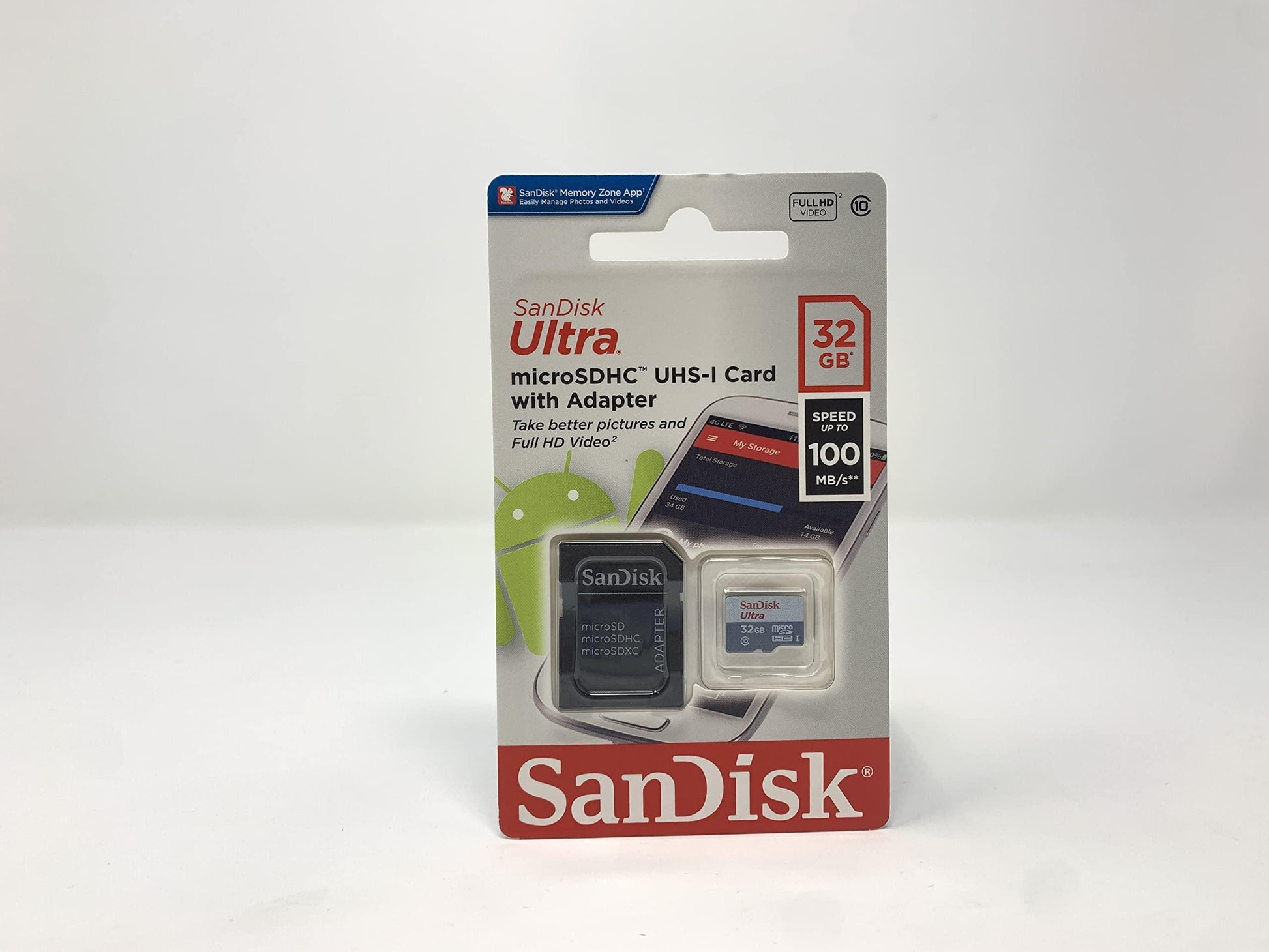 SanDisk Ultra MicroSDHC 32GB UHS-I Class 10 Memory Card with Adapter (Upto 80mbps Speed) - Triveni World