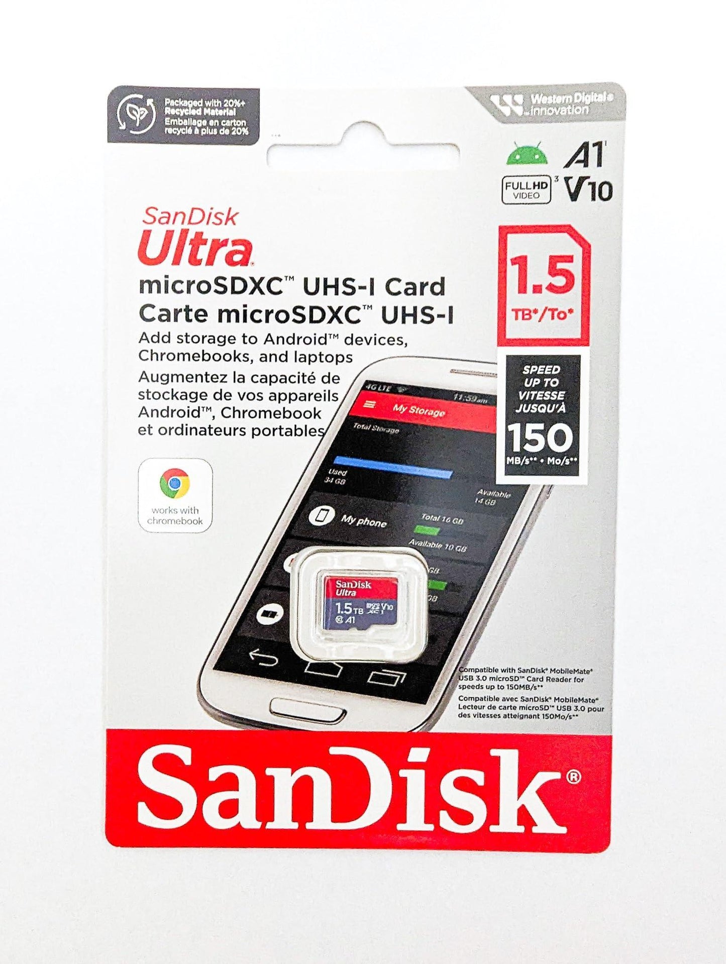 SanDisk Ultra® microSDXC™ UHS-I Memory Card, 1.5TB, Up to 150MB/s - Triveni World