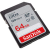 SanDisk Ultra SDXC UHS-I Card 64GB 120MB/s R, for DSLR Cameras, for Full HD Recording, 10Y Warranty - Triveni World