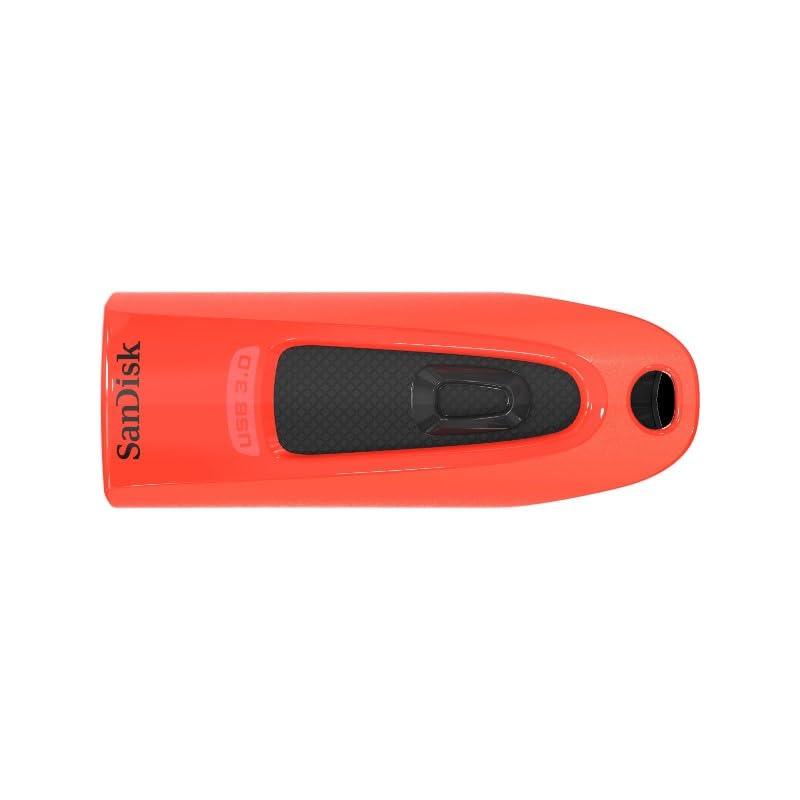 SanDisk Ultra USB 3.0 Flash Drive, CZ48 32GB, USB3.0, Stylish Sleek Design, Red - Triveni World