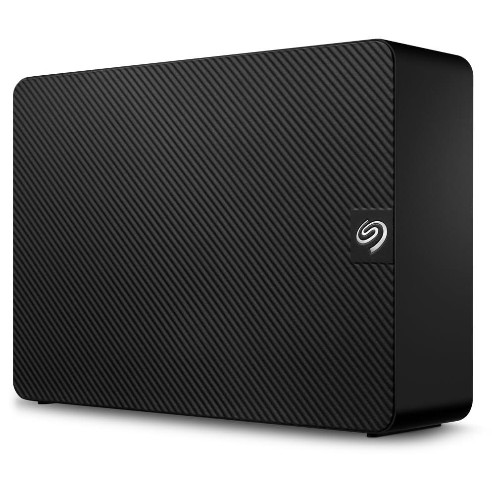 Seagate Expansion 8TB Desktop External HDD - USB 3.0 for Windows and Mac with 3 yr Data Recovery Services, Portable Hard Drive (STKP8000400), Black - Triveni World