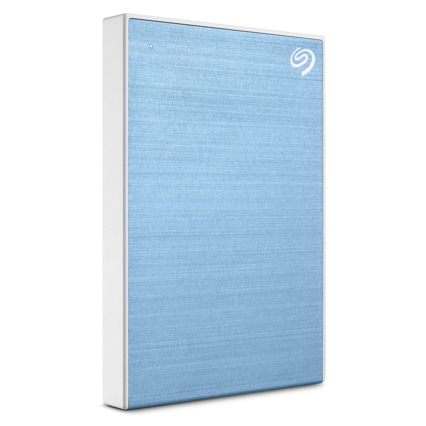 Seagate One Touch 1TB External HDD with Password Protection Light Blue, for Windows and Mac, with 3 Yr Data Recovery Services, and 6 Months Mylio Create Plan and Dropbox Backup Plan (STKY1000402) - Triveni World