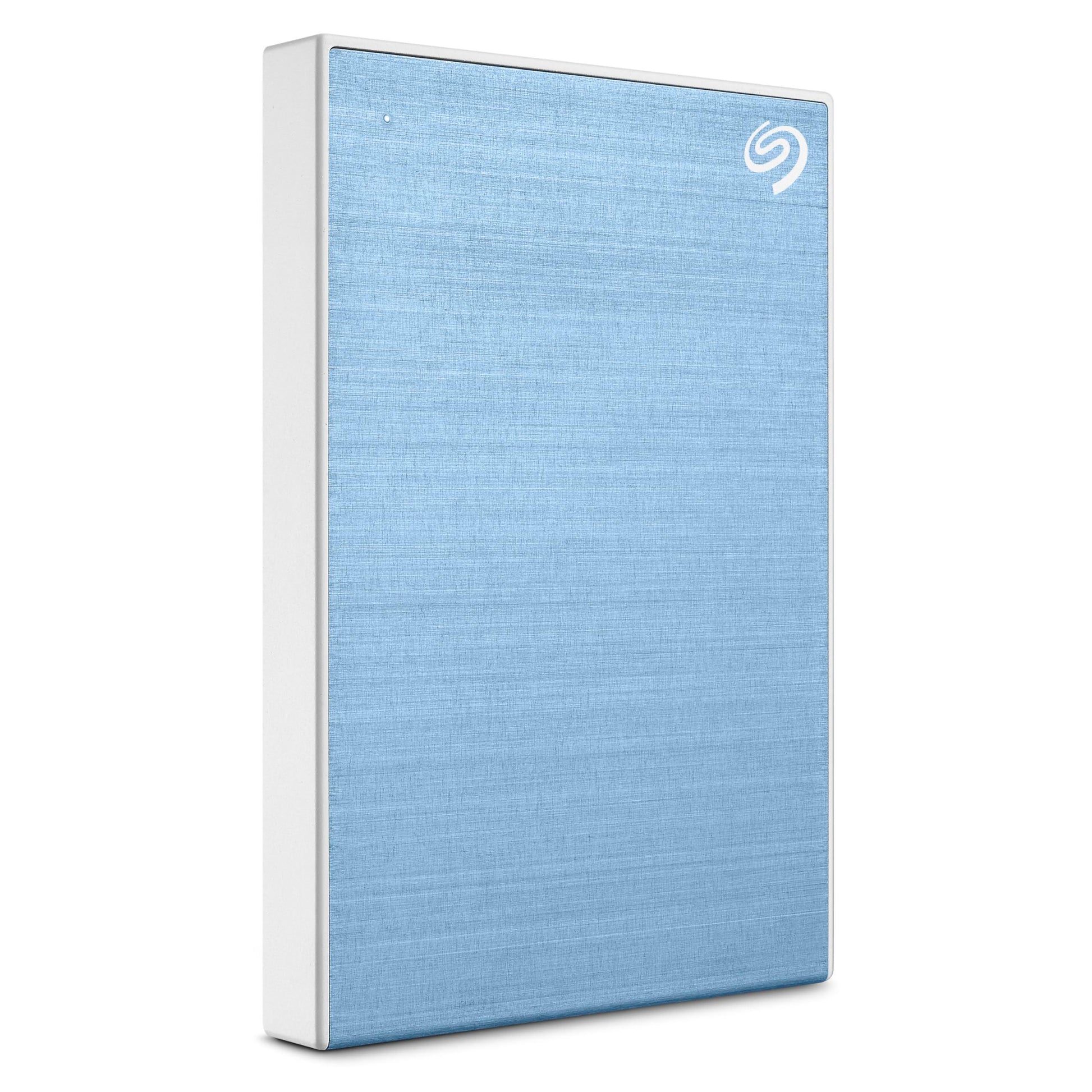 Seagate One Touch 1TB External HDD with Password Protection Light Blue, for Windows and Mac, with 3 Yr Data Recovery Services, and 6 Months Mylio Create Plan and Dropbox Backup Plan (STKY1000402) - Triveni World