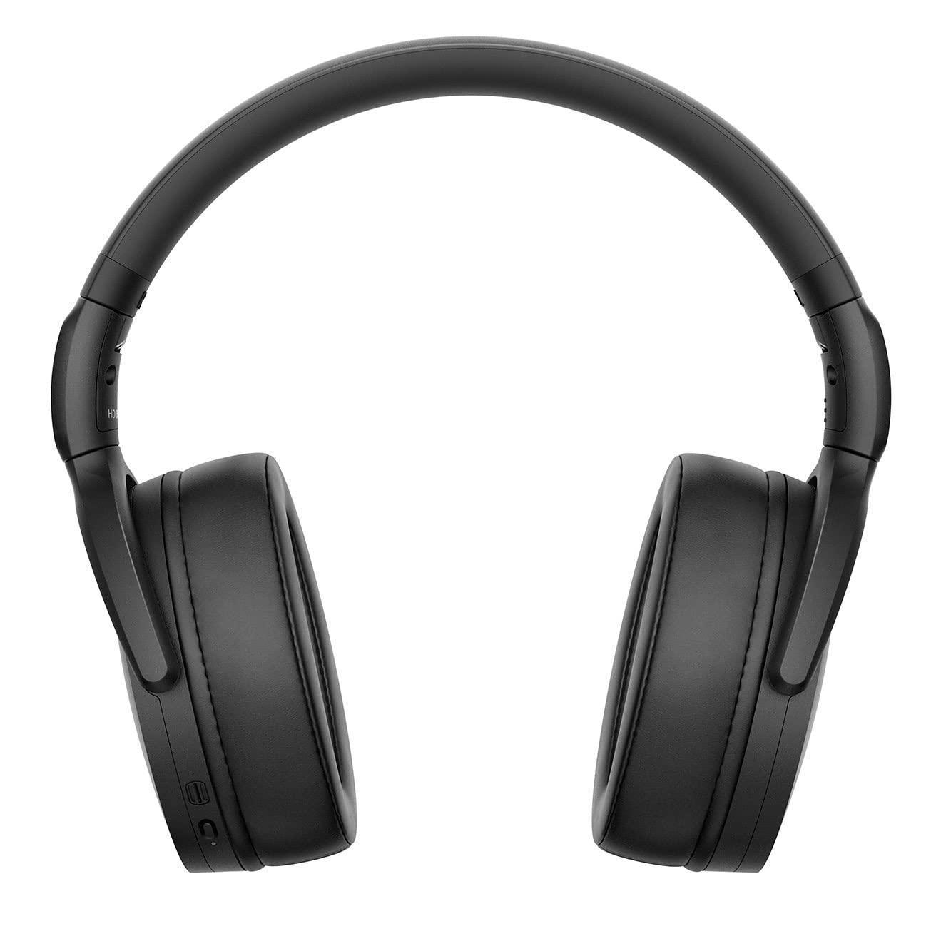 Sennheiser HD 350BT Wireless Bluetooth Over The Ear Headphone with Mic for Music & Calls, Desgined in Germany, 30h Battery, 2 Yr Warranty (Black) - Triveni World