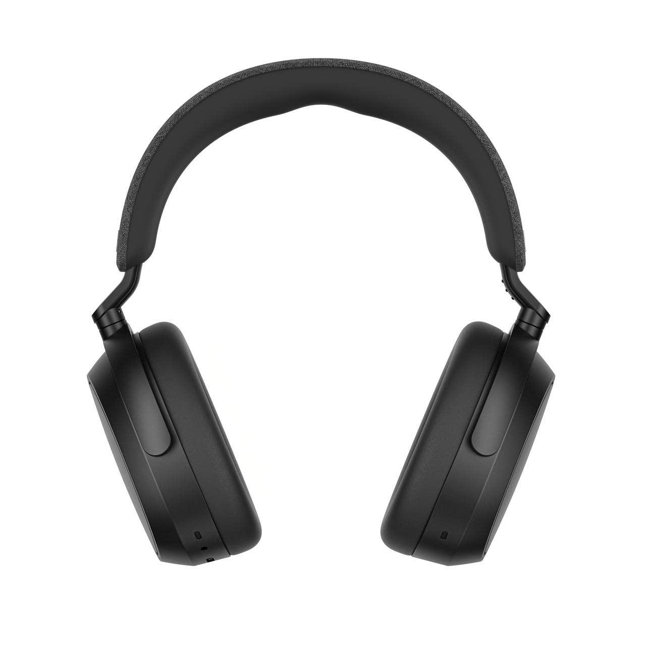 Sennheiser Momentum 4 Wireless Over Ear Headphones, Bluetooth Adaptive Noise Cancelling-ANC & Customizable Sound, 4 Digital Mics for Crystal-Clear Calls,60h Battery, 2 Yr Warranty, Black - Triveni World